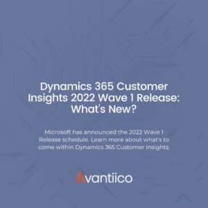 Dynamics 365 Customer Insights 2022 Wave 1 Release: What's New?