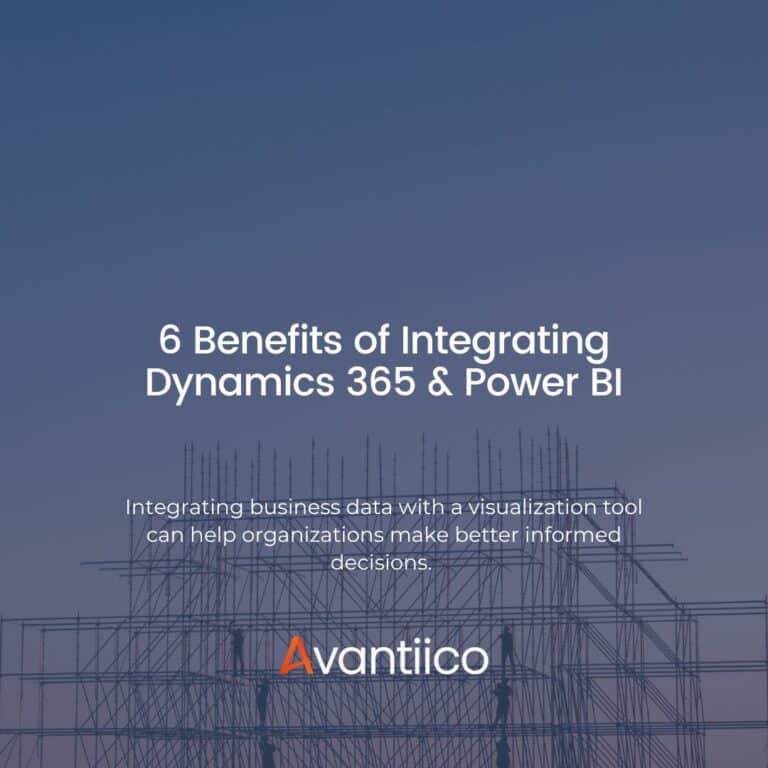 6 Benefits of Integrating Dynamics 365 and Power BI Featured Image